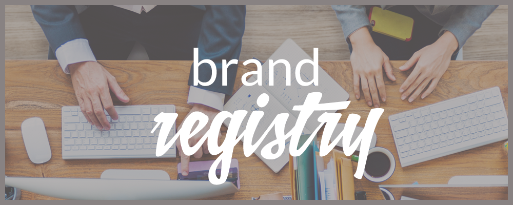 brand registry header